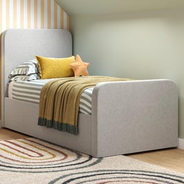 Margot Kids Upholstered Bed Frame with Storage