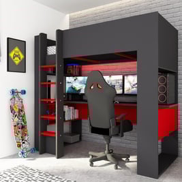 Marshall Kids Wooden Gaming High Sleeper