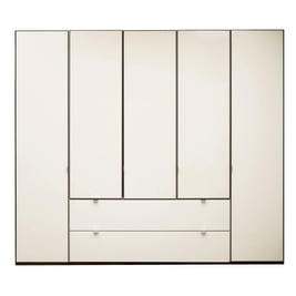 Memphis 5-Door Combi Wardrobe - Grey