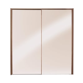 Minsk 2-Door Sliding Wardrobe - Oak & Bronze