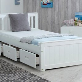 Mission Wooden Storage Bed