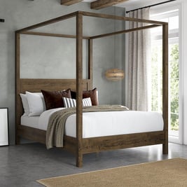 Monet Four Poster Wooden Bed Frame
