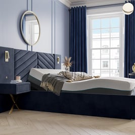 Murphy Sleepmotion Adjustable Upholstered Bed Frame