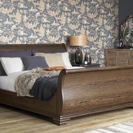 Northway Wooden Sleigh Bed Frame