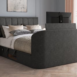 Osaka Upholstered Ottoman TV Bed Frame
