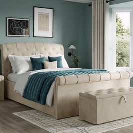Paris Upholstered Ottoman Bed Frame