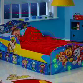 Paw Patrol Toddler Bed with Storage