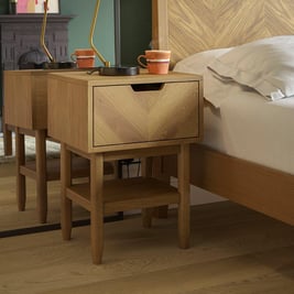 Paxton Wooden Bedside Table