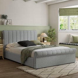 Sandy Upholstered Ottoman Bed Frame