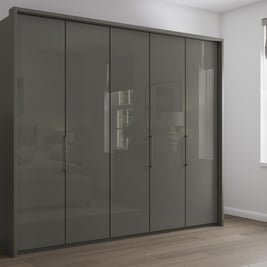 Sicily 5 Door Bi-Fold Wardrobe