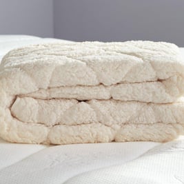 Silentnight Comfort Control Heated Fleece Blanket Topper
