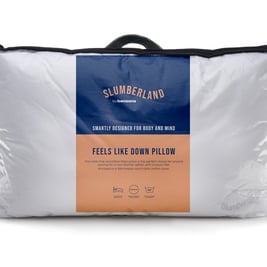 Slumberland Feels Like Down Pillow