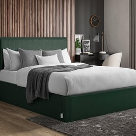 TEMPUR Reign Velvet-Finish Ottoman Bed Frame