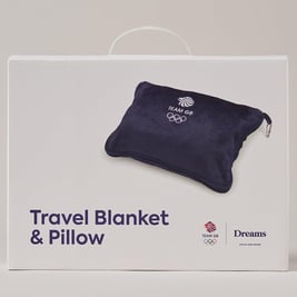 Team GB Travel Blanket & Pillow Mattress