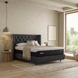 Tempur Arc Luxury Upholstered Bed Frame