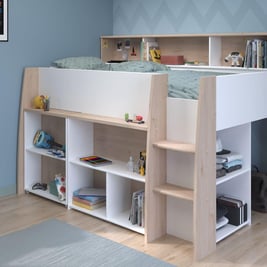 Tess Kids Wooden Mid Sleeper