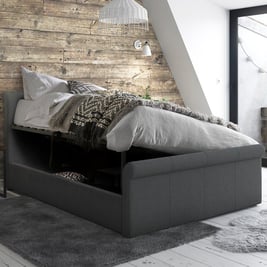 Wilson Upholstered Ottoman Bed Frame