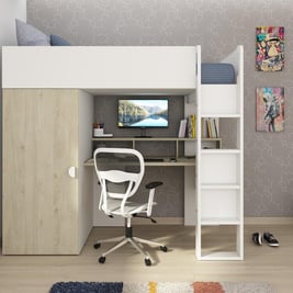 Wren Kids Wooden High Sleeper