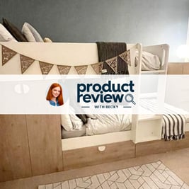 Wren Kids Wooden Bunk Bed with Storage