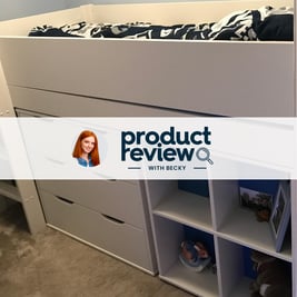 Anderson Kids Wooden Mid Sleeper with Storage & Desk