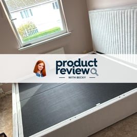 TEMPUR® Duxford Upholstered Electric Ottoman Bed Frame