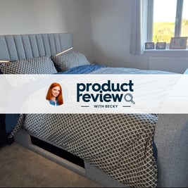 Quantum Upholstered Ottoman TV Bed Frame