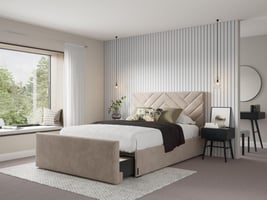 Hatson End Drawer Bed Frame