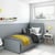 Bergamo 2 in 1 USB Charging Trundle Bed Frame