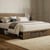 Carson Wooden Platform Bed Frame with Headboard