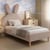 Darcie Upholstered Kids Bunny Bed Frame