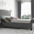Ellis Sleepmotion Adjustable Velvet-Finish Bed Frame