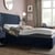 House Beautiful Grove Sleepmotion Adjustable Velvet-Finish Bed Frame