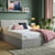 Louanna Upholstered Ottoman Bed Frame