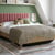 Maisy Velvet-Finish Shadow Ottoman Bed Frame