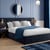 Murphy Upholstered Ottoman Bed Frame With Bedside Tables