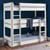 Trio Wooden Bunk Bed Frame
