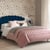 Windsor Velvet-Finish Bed Frame