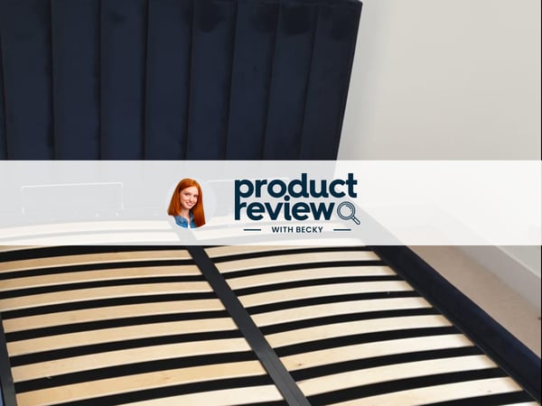 TEMPUR® Duke Velvet-Finish Bed Frame