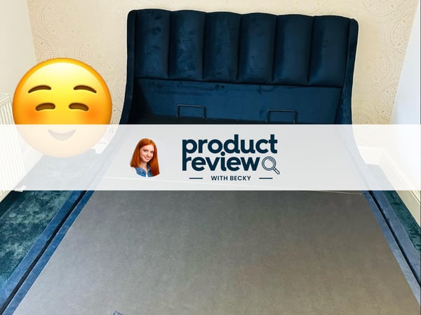 Enzo Upholstered Ottoman Bed Frame
