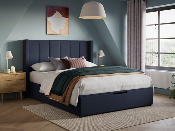 Adwell Upholstered Ottoman Bed Frame