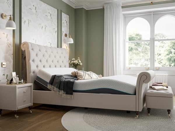 Alana Sleepmotion Adjustable Upholstered Bed Frame