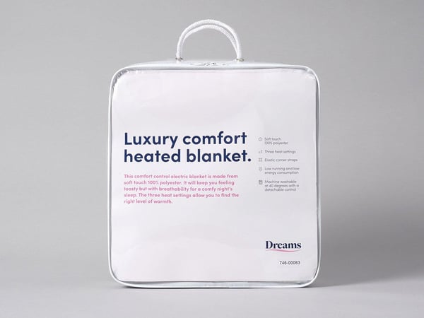 Dreams Luxury Comfort Heated Blanket