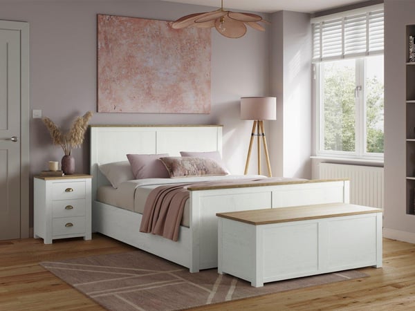 Fairbourne Wooden Ottoman Bed Frame