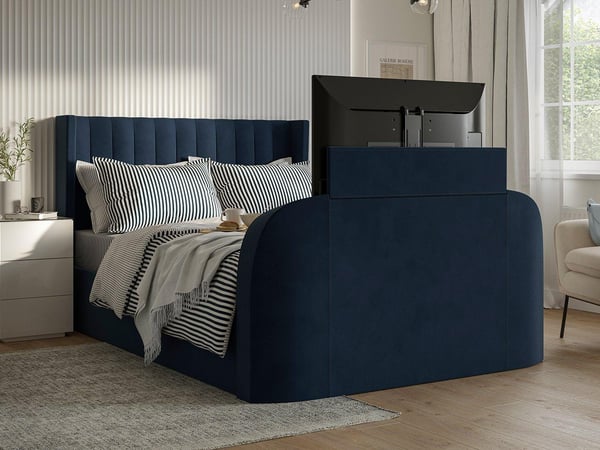 Tv ottoman shop bed frame