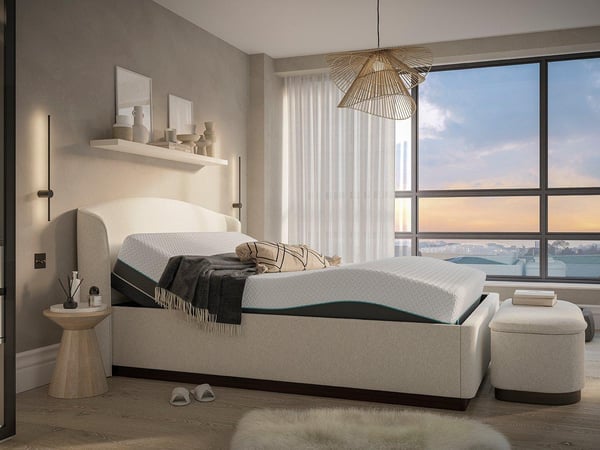 House Beautiful Chloe Sleepmotion Adjustable Upholstered Bed Frame