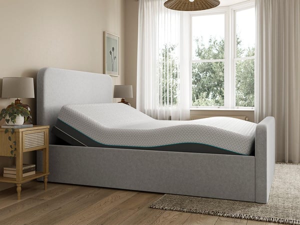 Margot Sleepmotion Adjustable Bouclé Bed Frame