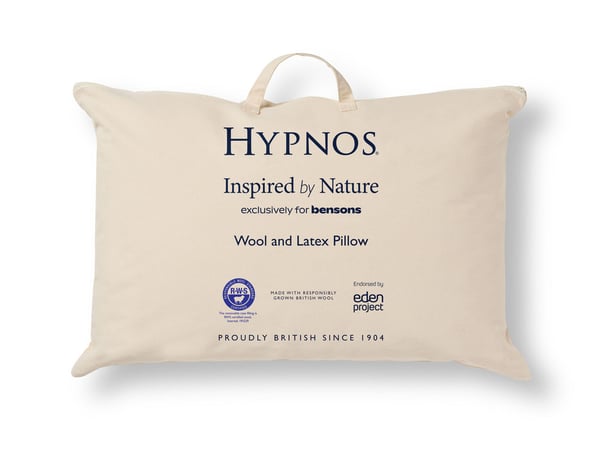 Hypnos Inspired By Nature Wool & Latex Front & Back Sleeper Pillow