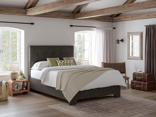 Jenkins Upholstered Ottoman Bed Frame