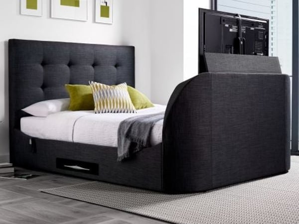 Lannister Fabric Electric TV Bed