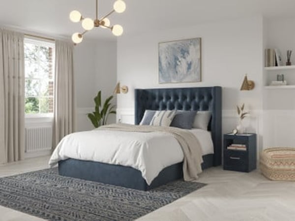 Lilyana outlet upholstered bed
